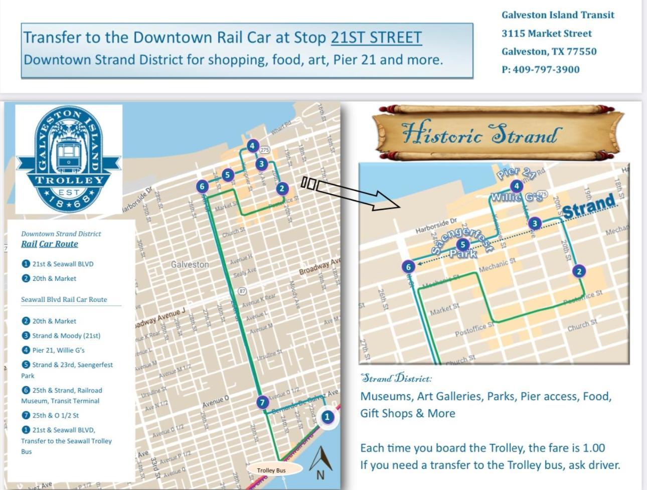 A Gem On The Strand Galveston Luaran gambar